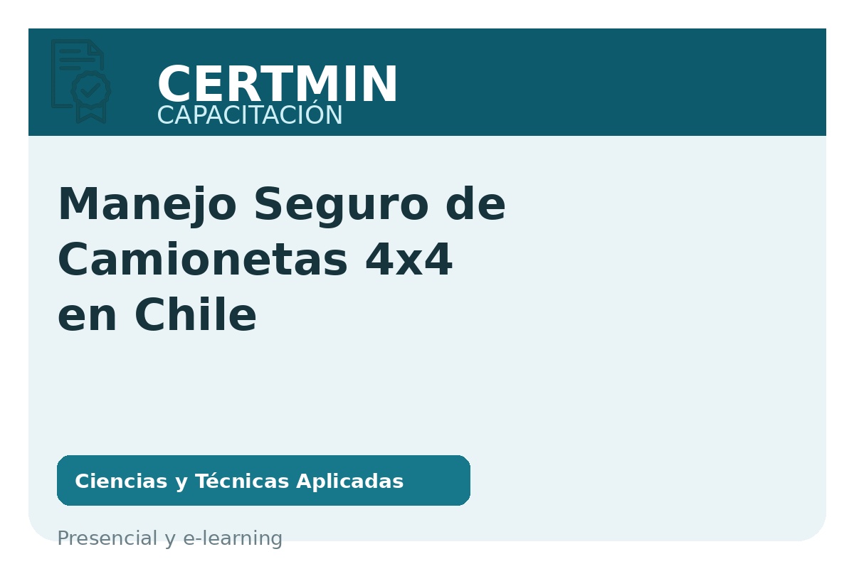Manejo seguro 4x4