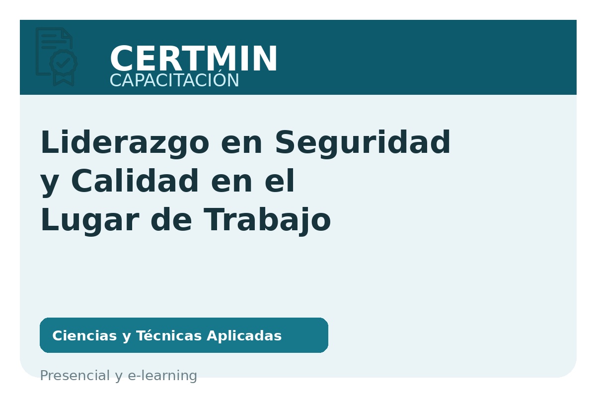 Liderazgo en seguridad
